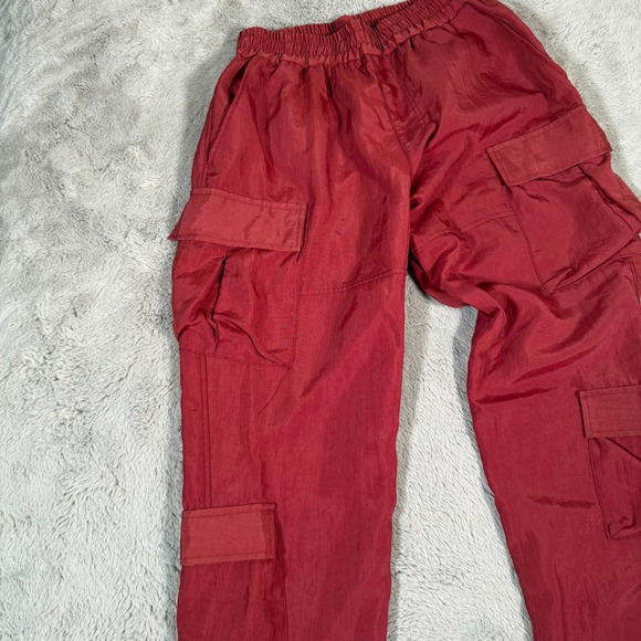 Richie Le Collection Cargo Pants 2.0 Chilli Red Men's L Sport Hiking Athleisure - Picture 4 of 7